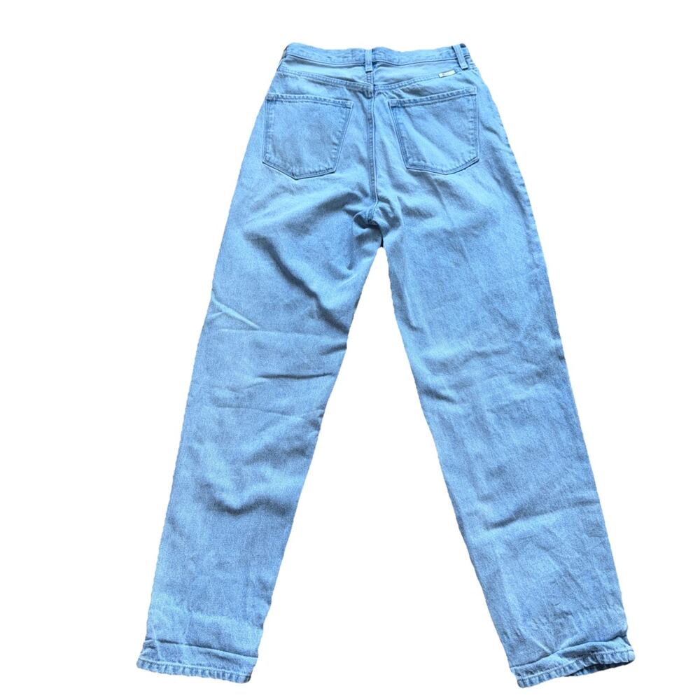 KANCAN Womens Jeans 7/27 Waist 30 Distressed Destroyed Straight Light Wash - Picture 2 of 7